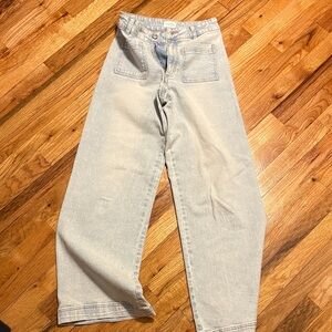 Z Supply Light Blue Flare Jeans